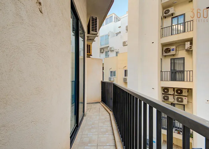 Bright Stay, Balcony Bliss & Location By 360 Estates * Σλιέμα